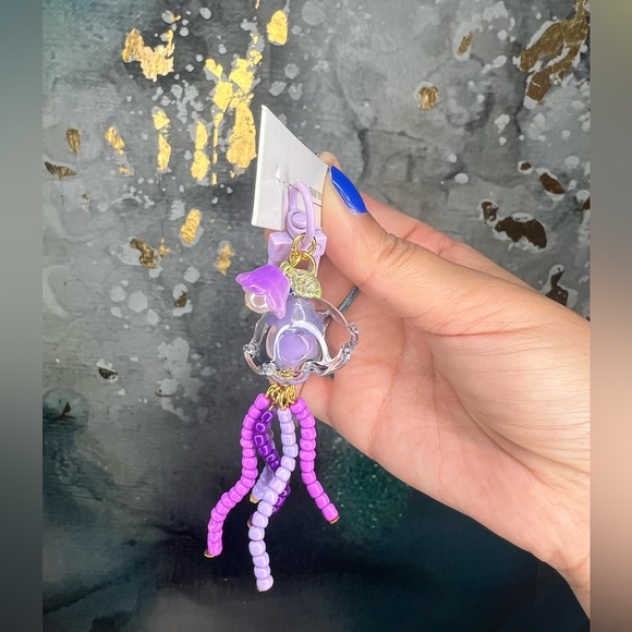 By Evie | Handmade Purple Jellyfish Charm | G - Picture 3 of 5